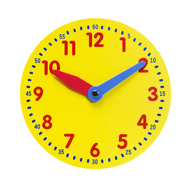 DIDAX Didax® Magnetic Demonstration Clock, 12" Diameter