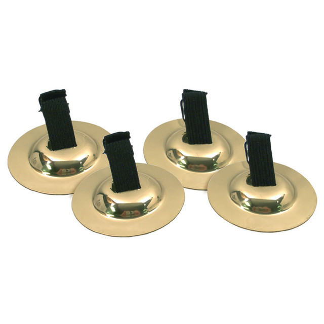 WESTCO EDUCATIONAL PRODUCTS Westco Educational Products Stamped Finger Cymbals WESTCO EDUCATIONAL PRODUCTS Westco Educational Products Stamped Finger Cymbals