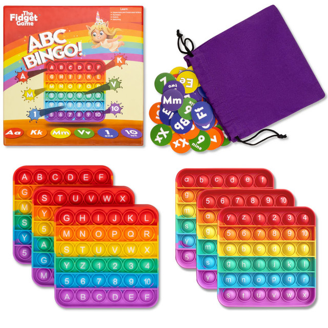 THE FIDGET GAME LTD The Fidget Game ABC Bingo!