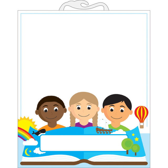 ASHLEY PRODUCTIONS Ashley Productions® Multicultural File Buddy™ Storage Bag, 10.5" x 12.5", 6-Pack