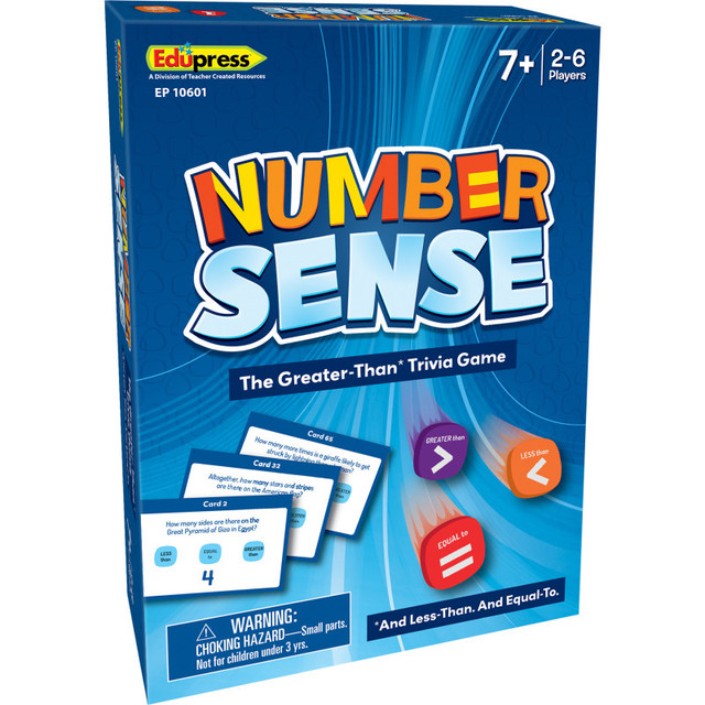 TEACHER CREATED RESOURCES Edupress™ Number Sense Card Game TEACHER CREATED RESOURCES Edupress™ Number Sense Card Game