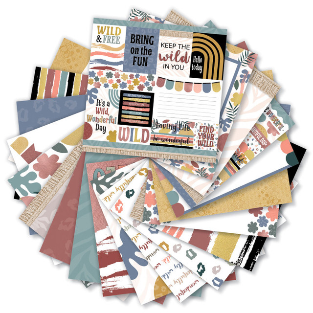 TEACHER CREATED RESOURCES Teacher Created Resources® Wonderfully Wild Project Paper, 80 Sheets