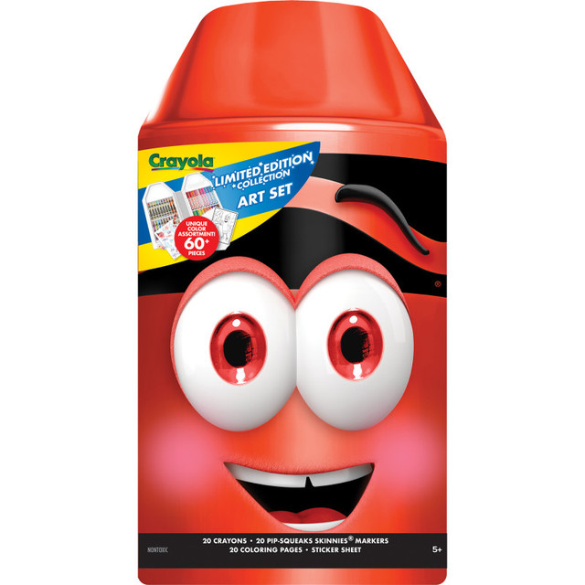 CRAYOLA LLC Crayola® Red Limited Edition Art Case CRAYOLA LLC Crayola® Red Limited Edition Art Case
