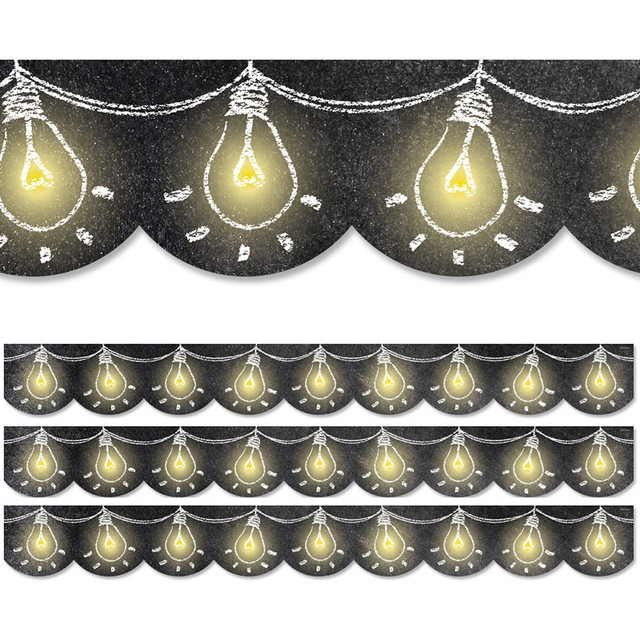 CREATIVE TEACHING PRESS Creative Teaching Press® Lightbulbs EZ Border, 48 Feet, 3 Packs