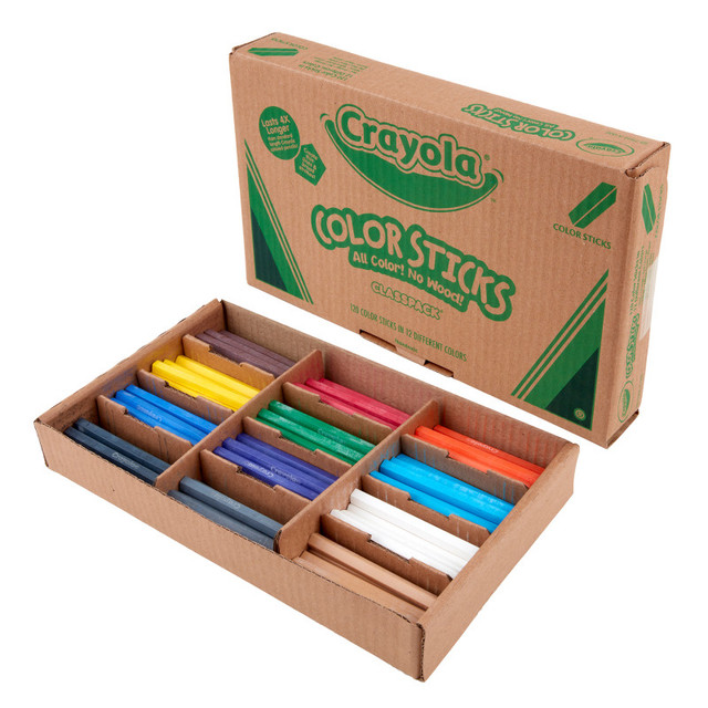 CRAYOLA LLC Crayola® Color Sticks Classpack, 120 Count