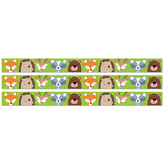 CREATIVE TEACHING PRESS Creative Teaching Press® Woodland Animals EZ Border, 48 Feet Per Pack, 3 Packs