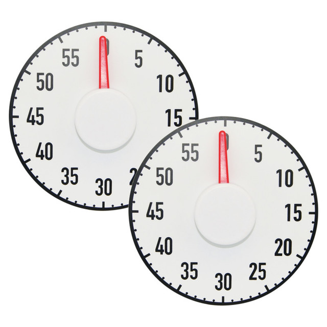 ASHLEY PRODUCTIONS Ashley Productions® Magnetic Big Timer, 7.5", Pack of 2