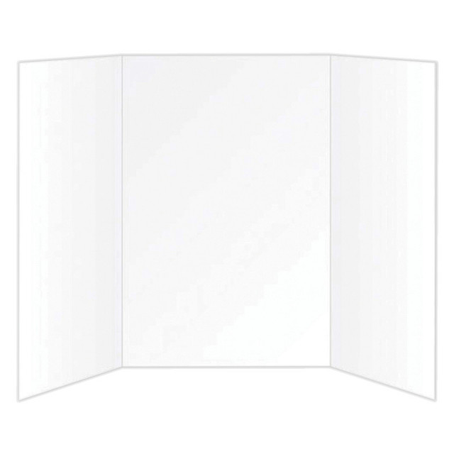 FLIPSIDE Flipside Products Foam Project Board, 36"W x 48"L, White, Pack of 10