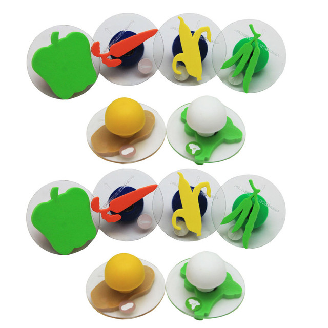 LEARNING ADVANTAGE READY 2 LEARN™ Giant Stampers - Vegetables - 6 Per Set - 2 Sets