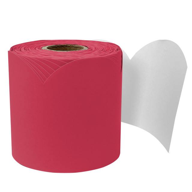 CARSON DELLOSA EDUCATION Carson Dellosa Education Rolled Scalloped Bulletin Board Border, Berry Red, 65 Feet