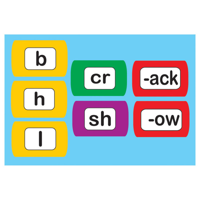 ASHLEY PRODUCTIONS Ashley Productions® Die-Cut Magnetic Foam Word Chunking, 100 Pieces