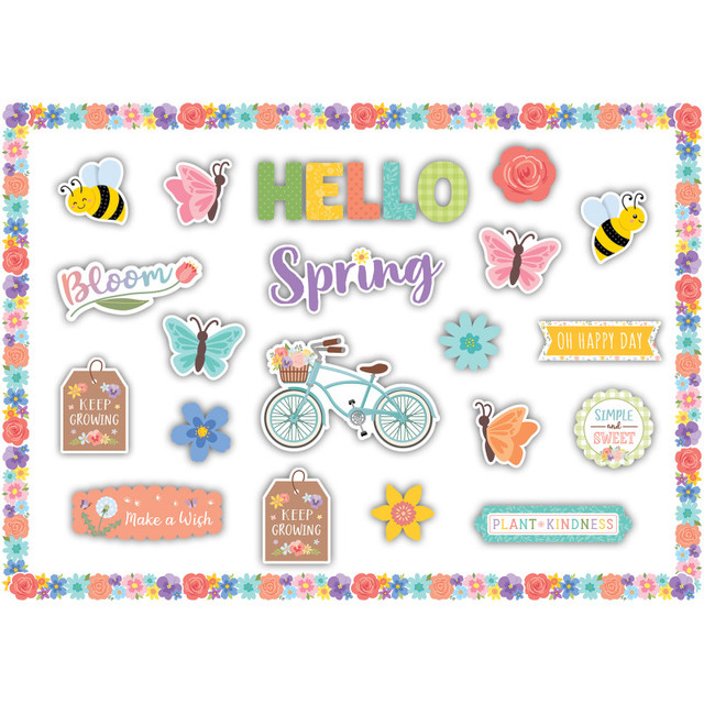 TEACHER CREATED RESOURCES Teacher Created Resources® Hello Spring Create & Decorate Quick Kit, 94 Pieces