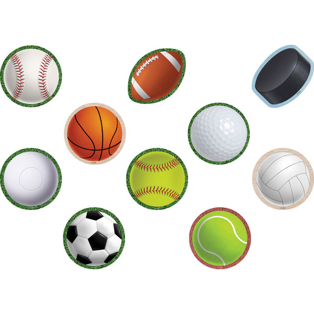 TEACHER CREATED RESOURCES Teacher Created Resources® Sports Mini Accents, Pack of 36