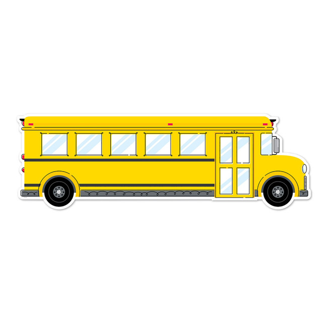 CREATIVE TEACHING PRESS Creative Teaching Press® Core Decor School Bus Giant Banner, 65-3/8" x 21-1/4"