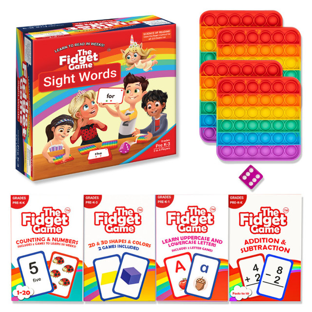 THE FIDGET GAME LTD The Fidget Game Kindergarten Learning Bundle