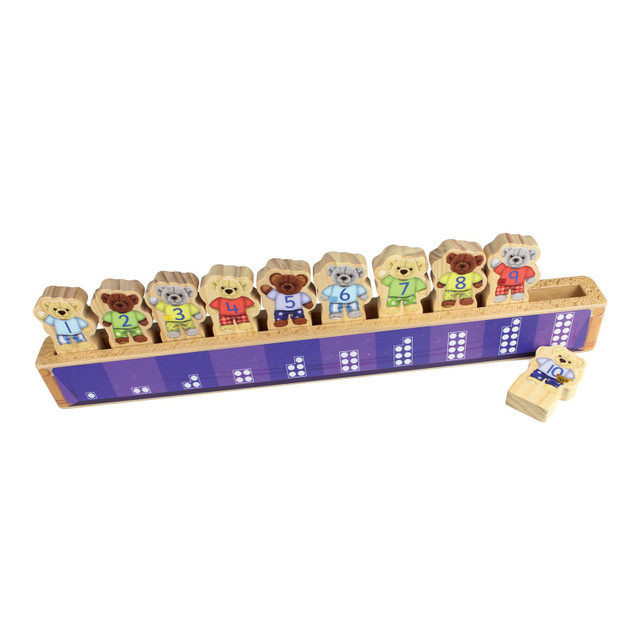 YELLOW DOOR US LLC Yellow Door Ten in the Bed Number Line Tool