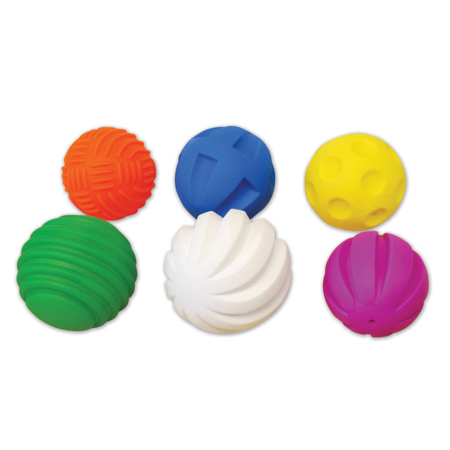 LEARNING ADVANTAGE TickiT® Tactile Balls - Set of 6