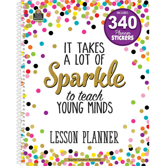 TEACHER CREATED RESOURCES Teacher Created Resources® Confetti Lesson Planner