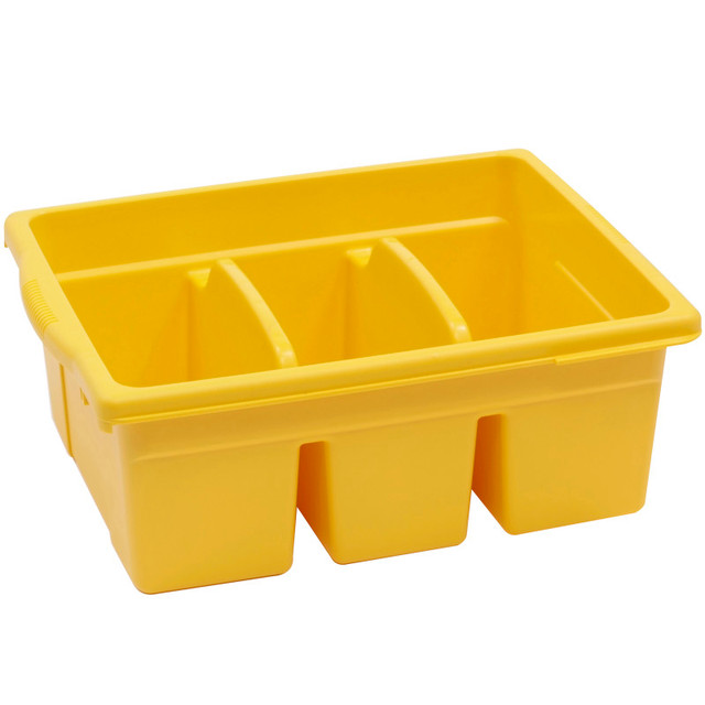 COPERNICUS EDUCATIONAL PROD. Copernicus Leveled Reading Large Divided Book Tub, Yellow