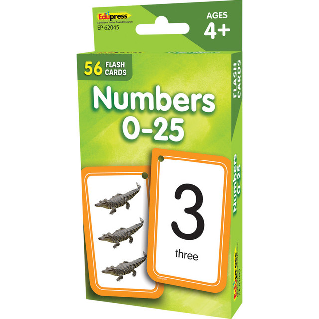 TEACHER CREATED RESOURCES Edupress™ Numbers 0-25 Flash Cards
