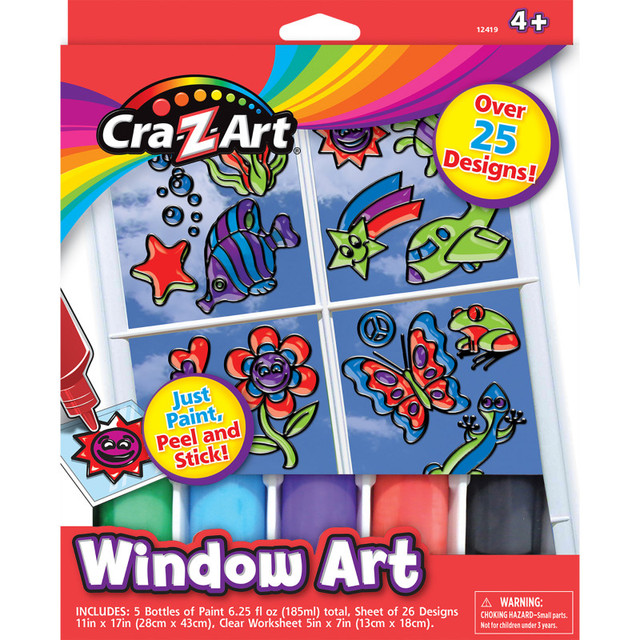 LAROSE INDUSTRIES LLC - CRA-Z-ART Cra-Z-Art® Window Art Set