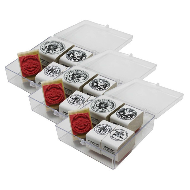 LEARNING ADVANTAGE READY 2 LEARN™ Coin Stamps - Tails - 5 Per Set - 3 Sets