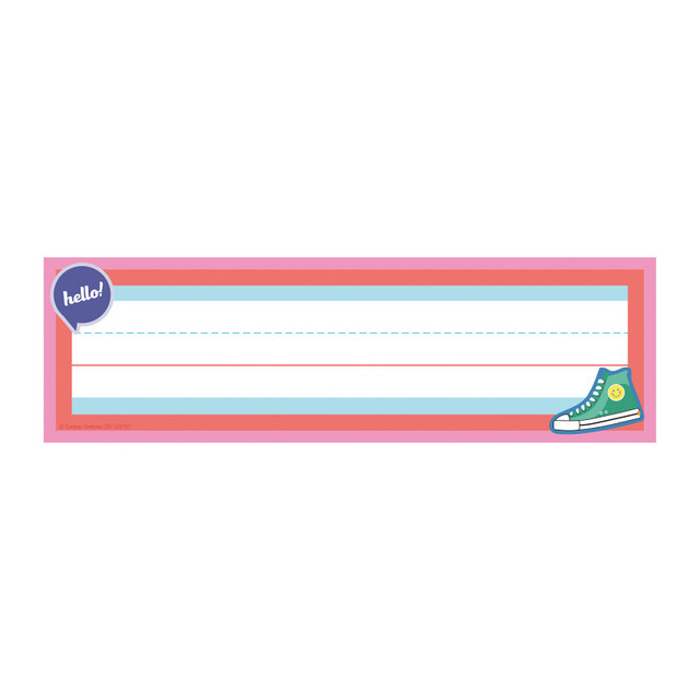 CARSON DELLOSA EDUCATION Carson Dellosa Education We Stick Together Name Plates, Pack of 36