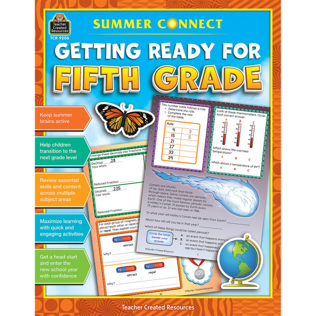 TEACHER CREATED RESOURCES Teacher Created Resources® Summer Connect: Getting Ready for Fifth Grade