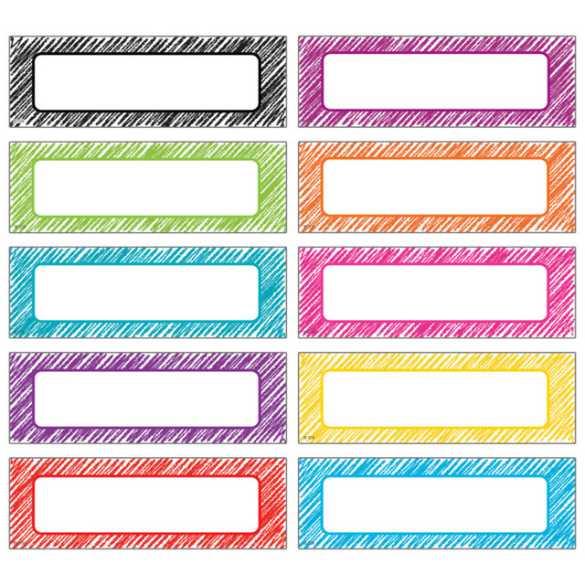 TEACHER CREATED RESOURCES Teacher Created Resources® Scribble Labels Magnetic Accents