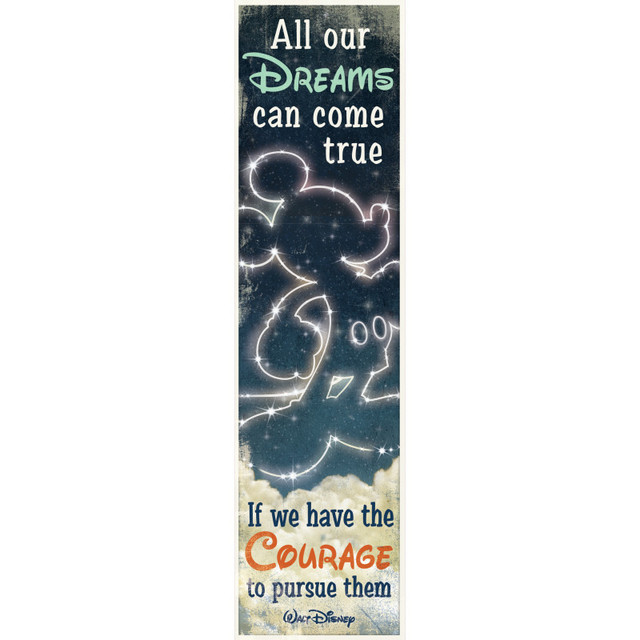 EUREKA Eureka® Walt Disney - All Our Dreams Vertical Banner