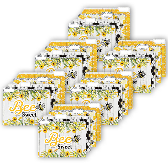 EUREKA Eureka® The Hive File Folders, 4 Per Pack, 6 Packs