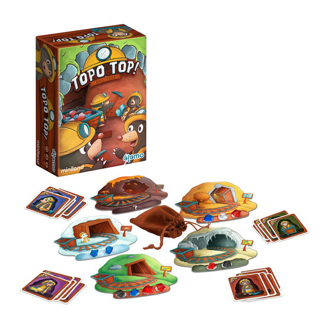 MINILAND EDUCATIONAL CORPORATION Miniland Topo Top Board Game