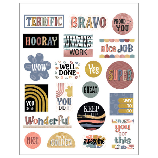 TEACHER CREATED RESOURCES Teacher Created Resources® Wonderfully Wild Stickers, Pack of 120