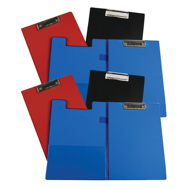 C-LINE PRODUCTS INC C-Line® Clipboard Folder, Assorted Colors, Pack of 6