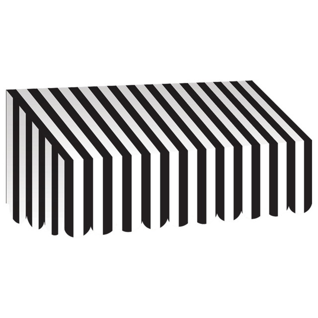 TEACHER CREATED RESOURCES Teacher Created Resources® Black & White Stripes Awning