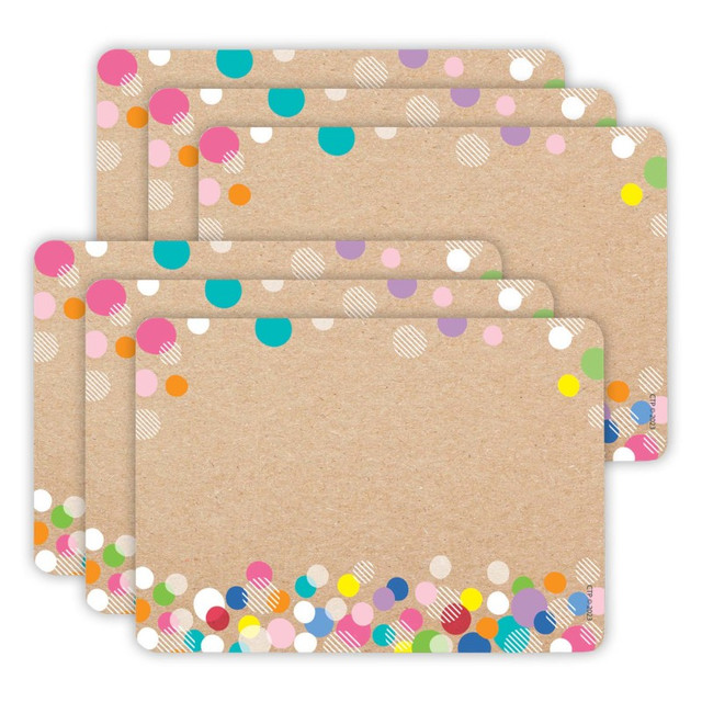 CREATIVE TEACHING PRESS Creative Teaching Press® Krafty Pop Colorful Kraft Bubbles Labels, 2-1/2" x 3-1/2", 36 Per Pack, 6 Packs
