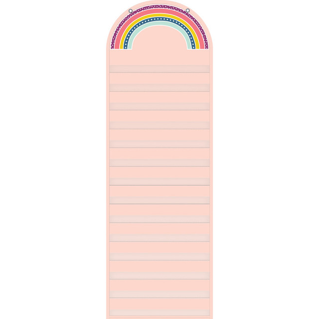 TEACHER CREATED RESOURCES Teacher Created Resources® Oh Happy Day Rainbow 14 Pocket Chart
