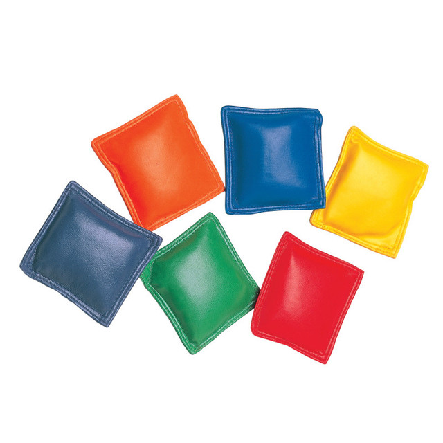 CHAMPION SPORTS Champion Sports Bean Bags, 3" x 3", Pack of 12