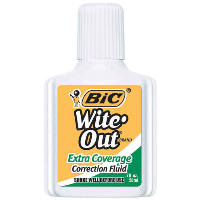 BIC USA INC BIC® Wite Out® Correction Fluid, Extra Coverage
