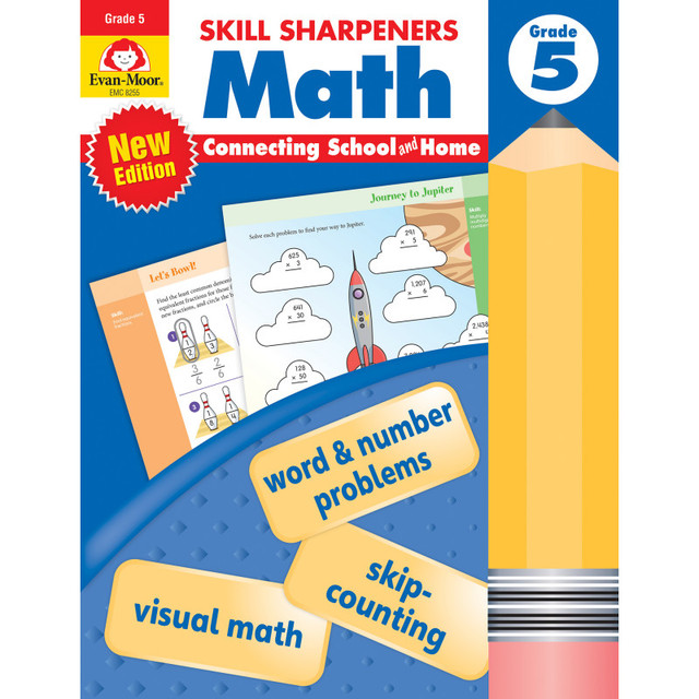 EVAN-MOOR Evan-Moor Educational Publishers Skill Sharpeners: Math, Grade 5