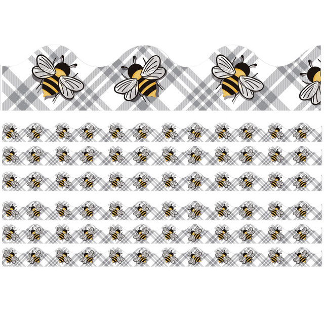 EUREKA Eureka® The Hive Bees Deco Trim®, 37 Feet Per Pack, 6 Packs