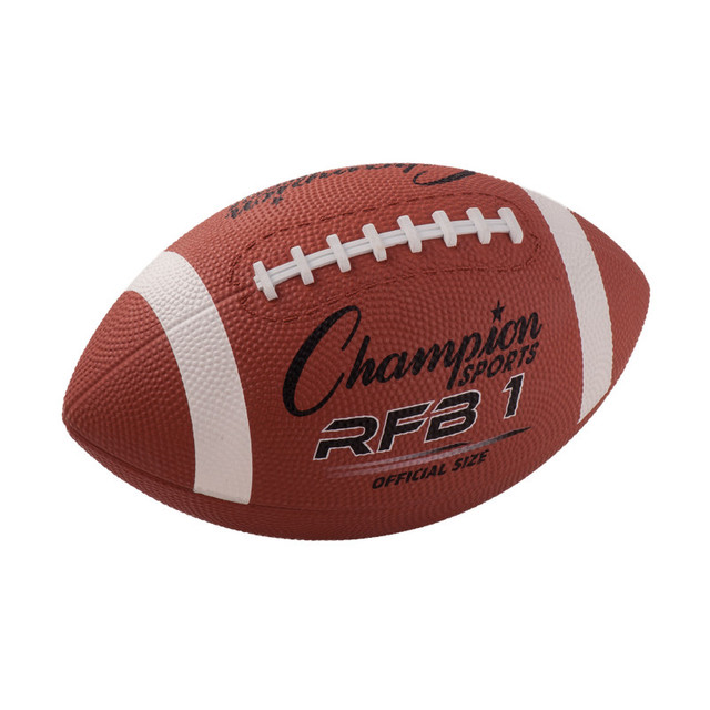 CHAMPION SPORTS Champion Sports Rubber Football, Official Size