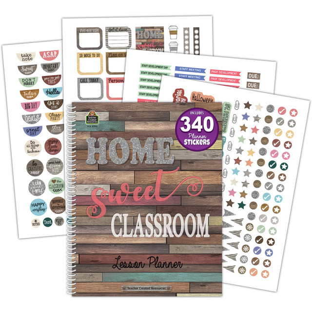 TEACHER CREATED RESOURCES Teacher Created Resources® Home Sweet Classroom Lesson Planner
