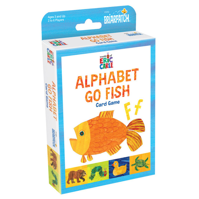 UNIVERSITY GAMES Briarpatch® The World of Eric Carle™ Alphabet Go Fish Card Game