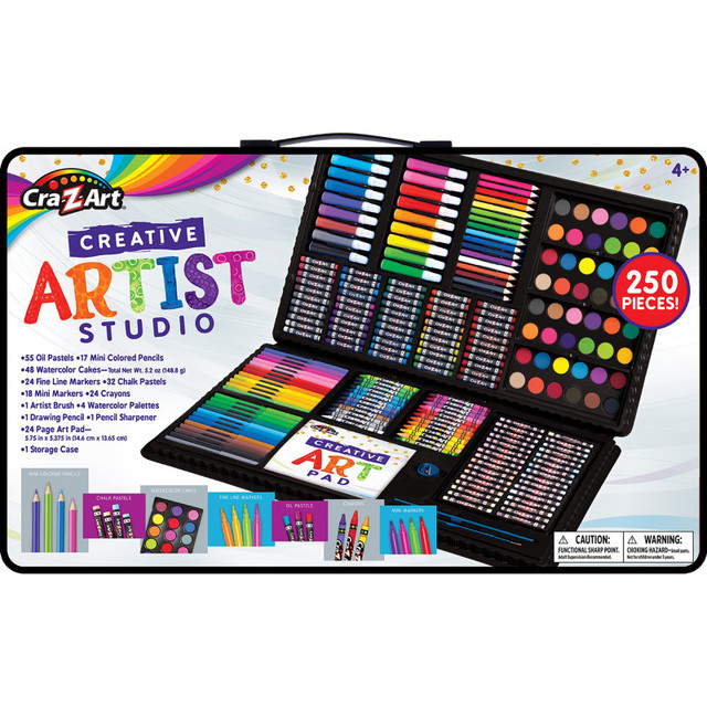 LAROSE INDUSTRIES LLC - CRA-Z-ART Cra-Z-Art® Super Art Set, 250 Pieces