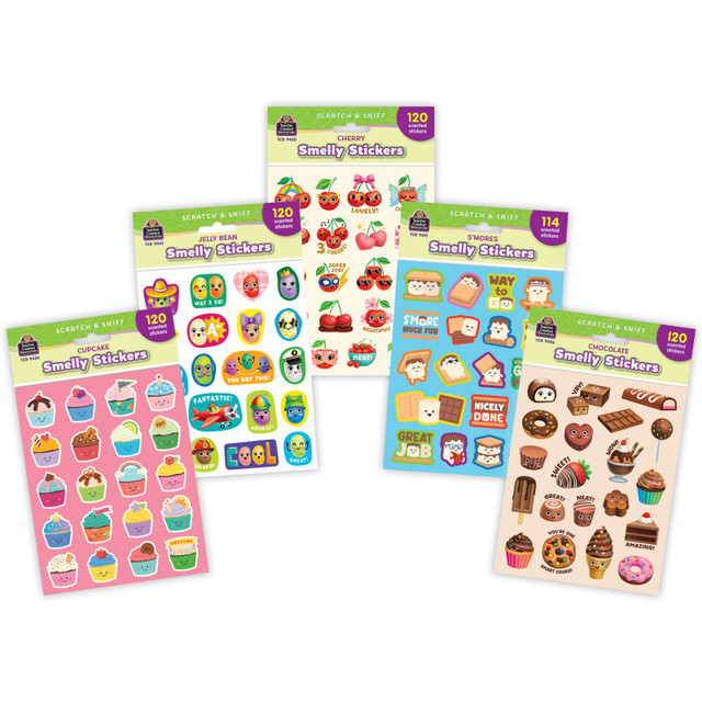 TEACHER CREATED RESOURCES Teacher Created Resources® Sweet Treats Smelly Stickers, 594 Stickers