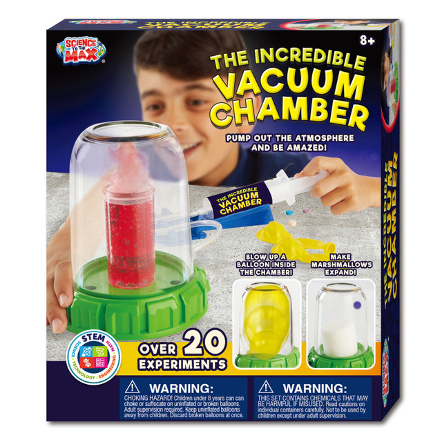 BE AMAZING TOYS Science to the Max Incredible Vacuum Chamber