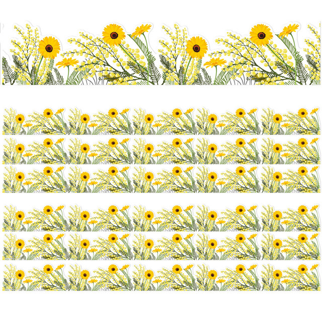 EUREKA Eureka® The Hive Floral Extra Wide Deco Trim®, 37 Feet Per Pack, 6 Packs