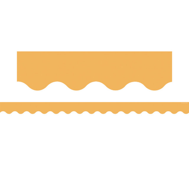TEACHER CREATED RESOURCES Teacher Created Resources® Golden Sun Scalloped Border Trim, 35 Feet