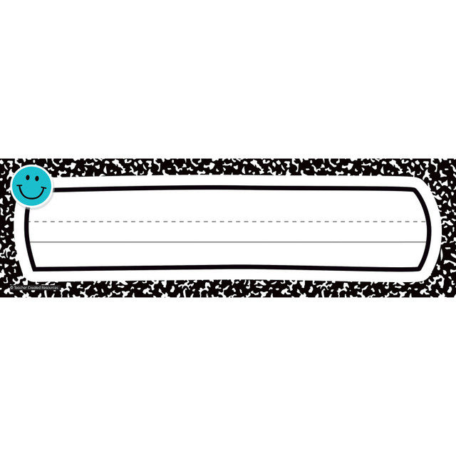 TEACHER CREATED RESOURCES Teacher Created Resources® Cool for School Flat Name Plates, Pack of 36